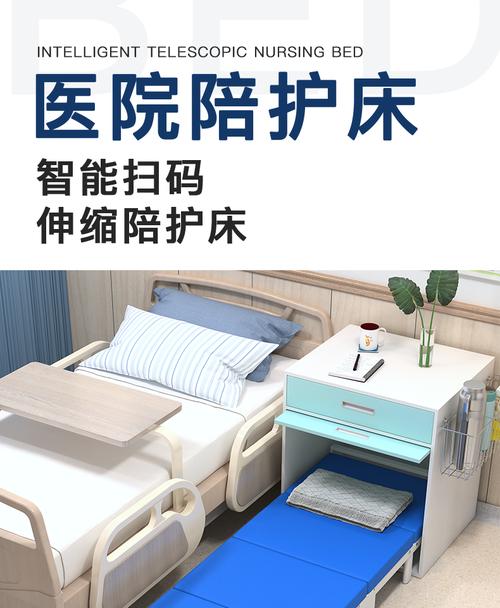 工廠直供定制 藍色PU面折疊床，高效服務(wù)醫(yī)院與診所需求